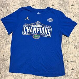 Nike Blue National Champions Tee